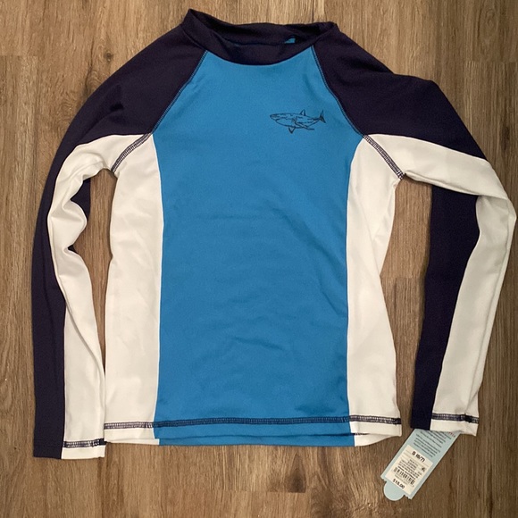Boys rash guards, son shirts, SPF size small size medium new with tags - Picture 3 of 3